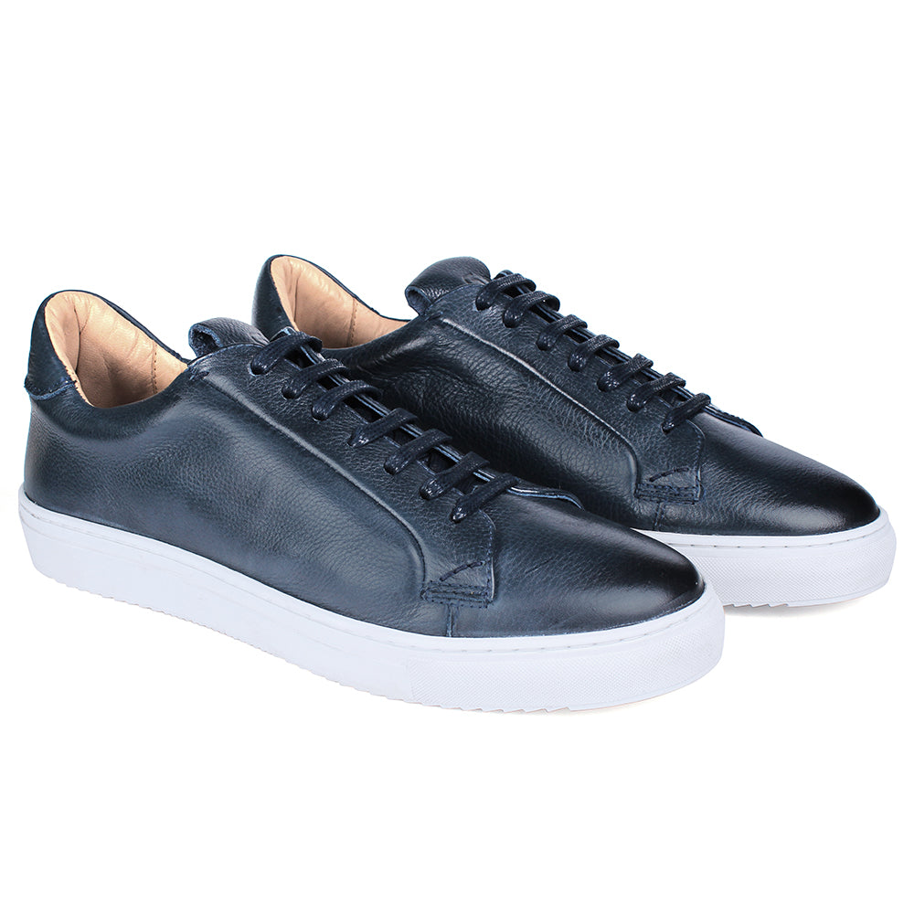 SVL Men´s Blue Leather Florence Lace-up – SVL Footwear